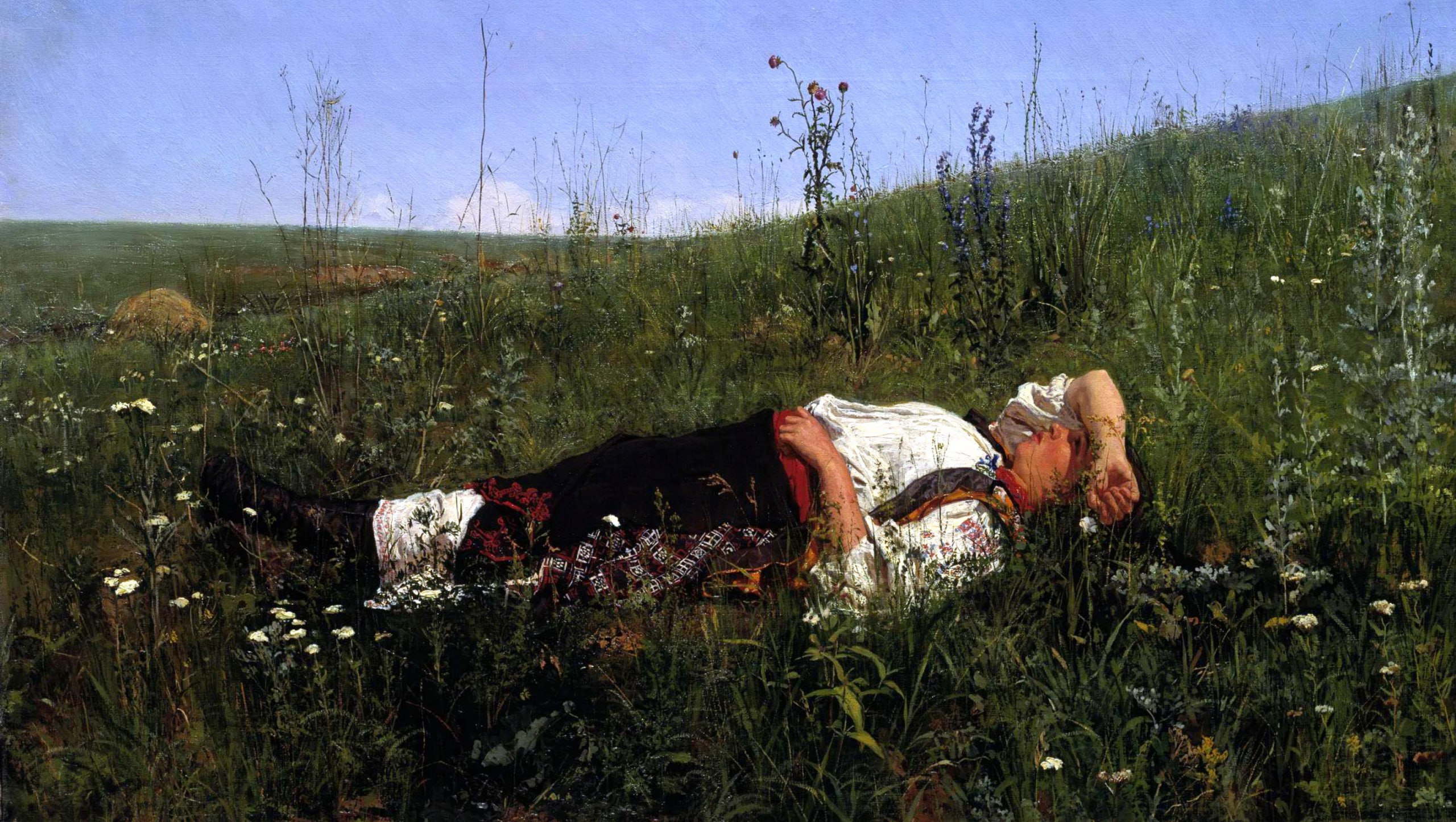 Николай Дмитриевич Кузнецов — В праздник, 1879