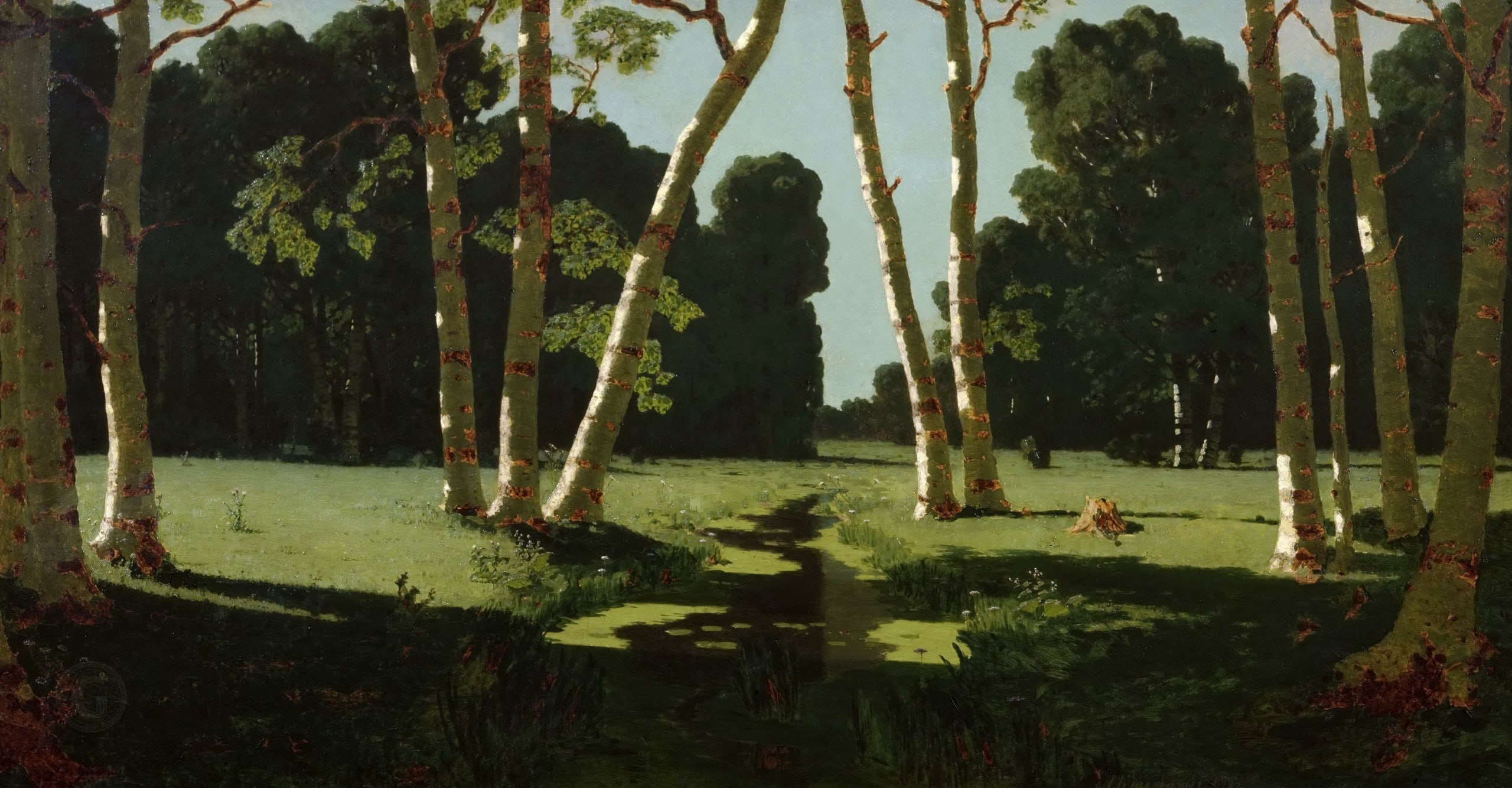 Архип Иванович Куинджи — Берёзовая роща, 1879