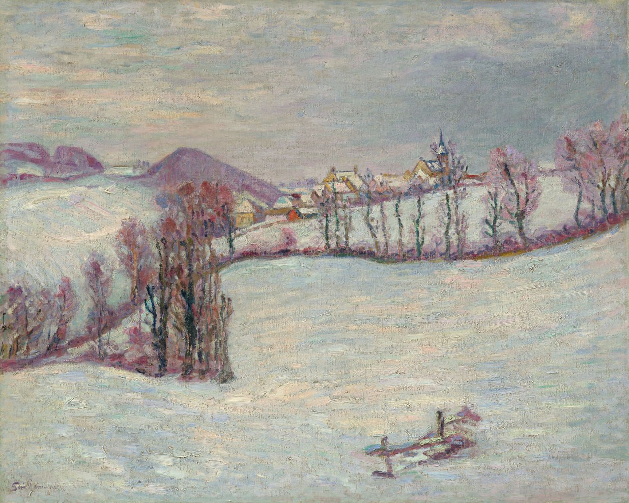 Жан-Батист Арман Гийомен — Vue du Puy-de-Dôme (Вид на Пюи-де-Дом), 1899