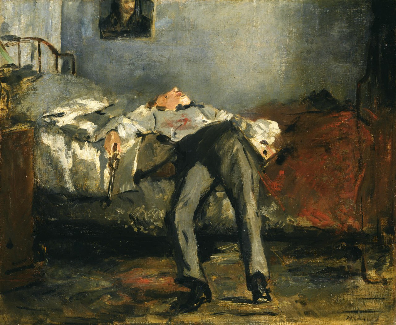 Эдуард Мане — Le Suicidé (Самоубийство), 1877