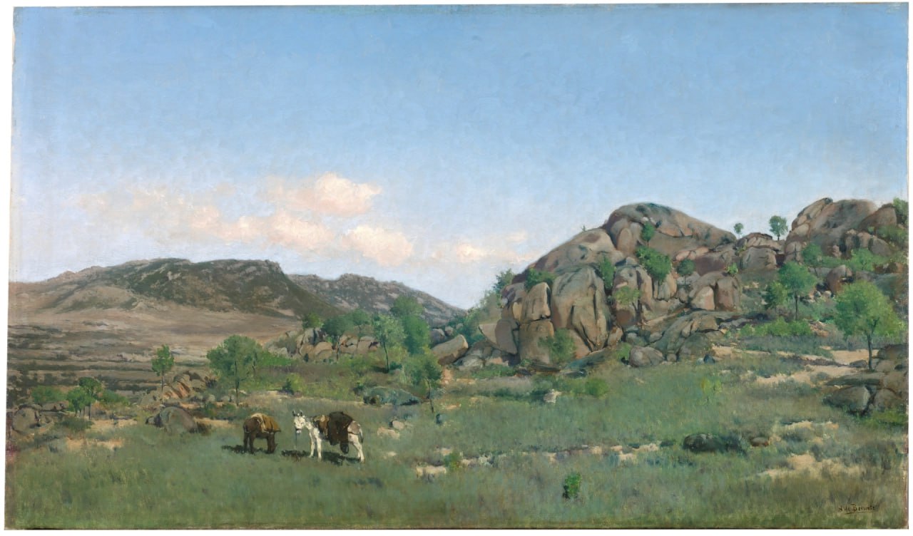 Аурелиано де Беруэте — Paisaje de Torrelodones (Пейзаж Торрелодонес), 1891