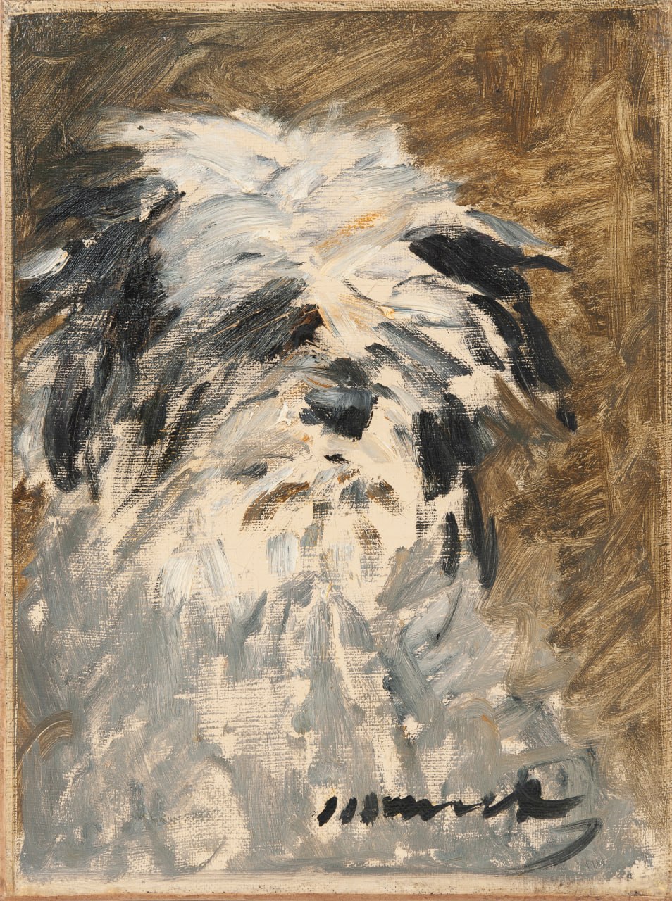 Эдуард Мане — Le Chien Minnay (Собака Минней), 1879