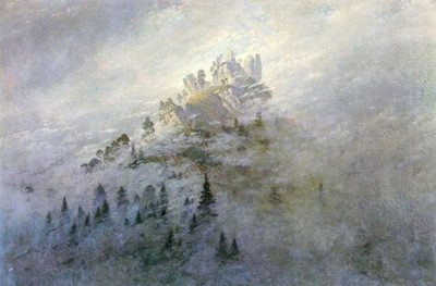 Каспар Давид Фридрих — Morgennebel im Gebirge (Утренний туман в горах), 1808