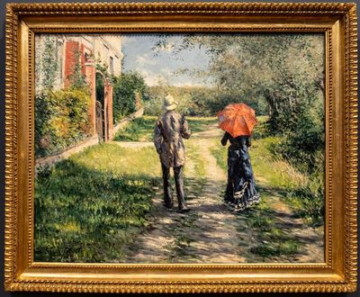 Гюстав Кайботт — Chemin montant (Восходящая дорога), 1881