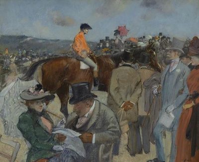 Жан Луи Форен — Les courses (Скачки), 1888