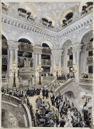 Жан Батист Эдуар Детай — Inauguration de l'Opéra de Paris, 5 janvier 1875 (Открытие Парижской оперы, 5 января 1875 года), 1878
