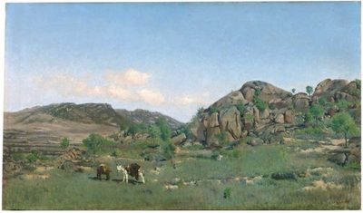 Аурелиано де Беруэте — Paisaje de Torrelodones (Пейзаж Торрелодонес), 1891
