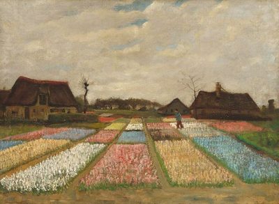 Винсент Виллем ван Гог — Bloembedden in Holland (Цветники в Голландии), 1883