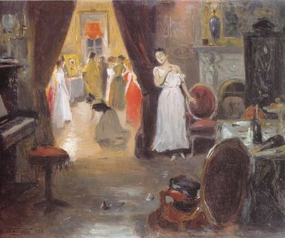 Владимир Егорович Маковский — Освящение публичного дома (эскиз), 1900