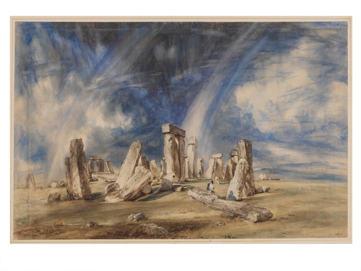 Джон Констебл — Stonehenge (Стоунхендж), 1835